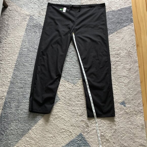 HealthPro L'Équipeur Marks Unisex Scrubs Pockets Black Healthcare Work Large - Picture 8 of 11